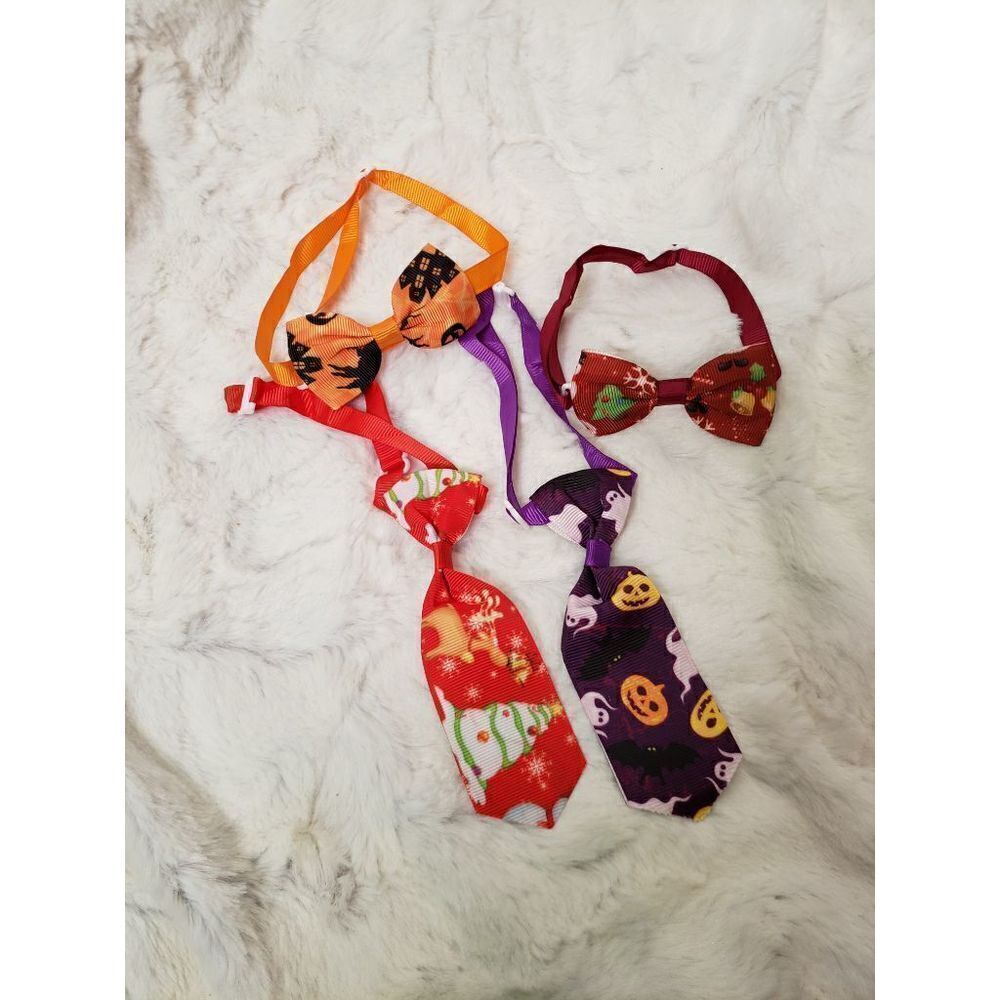 Pet Holiday Ties 